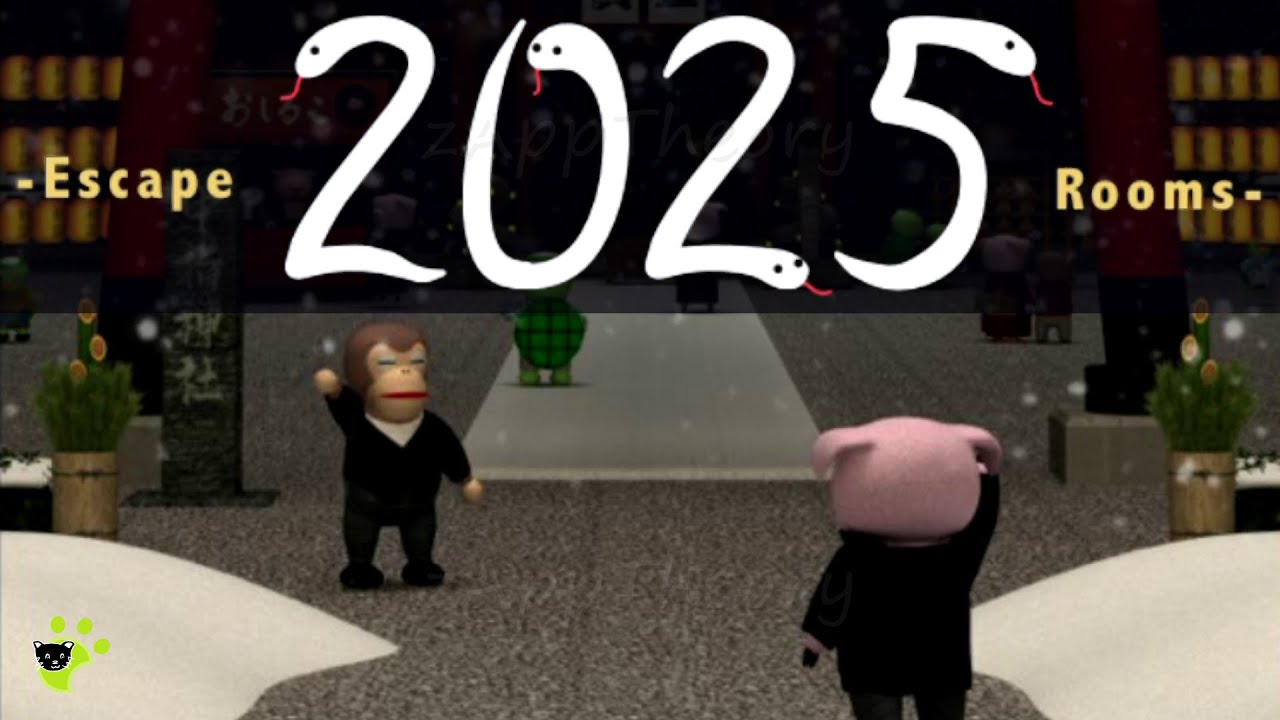 2025 Escape Rooms 脱出ゲーム 攻略 Full Walkthrough (Nakayubi
