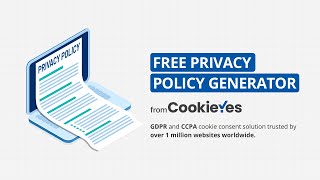 Free Privacy Policy Generator for GDPR and CCPA
