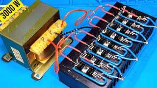 how to make simple inverter 3000W , sine wave , 16 mosfet , IRFz 44n
