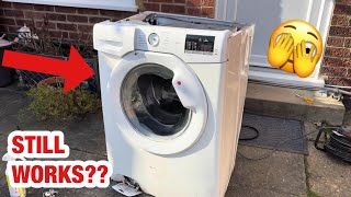 Hoover Link HL1682D3 washing machine || IT STILL WORKS?? + Special end clip