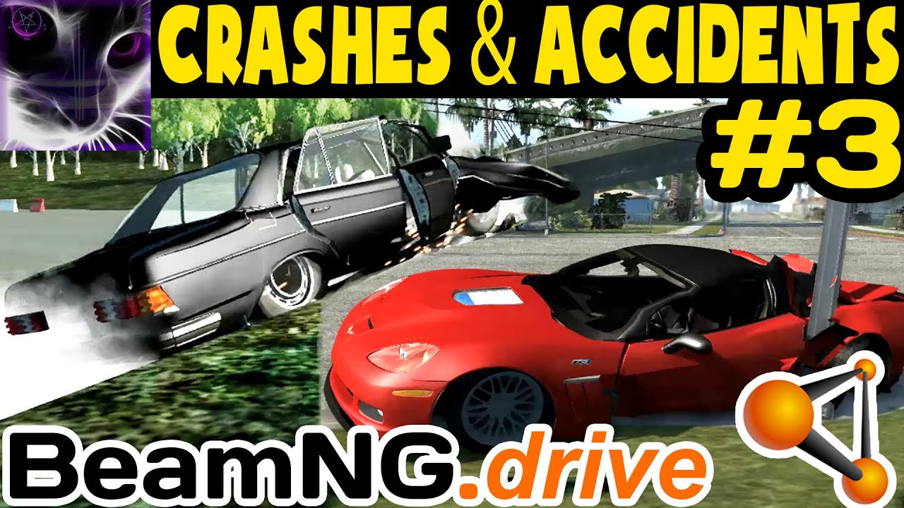 BeamNG - Crashes & Accidents Compilation #3