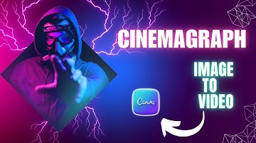 How to make cinemagraph like pro in canva | Animate image using canva | Image to Video AI |AI Video