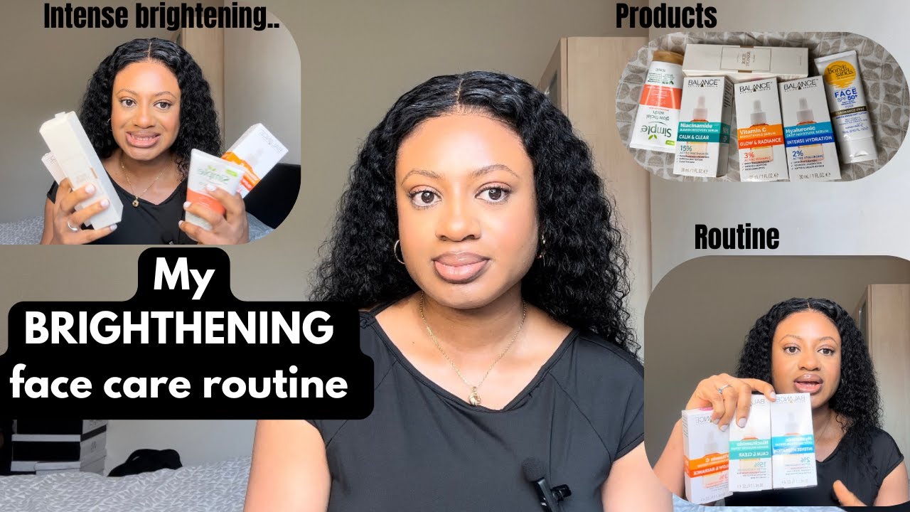 MY BRIGHTENING FACE CARE ROUTINE. How to glow and brighten your face ...