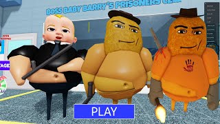 Gegagedigedagedago Boss Baby Barrys Prison Run Obby New Update Roblox All Bosses Full Game 