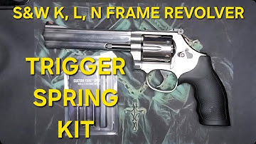 Smith en Wesson K, L, N Frame Revolver Trigger Spring Kit