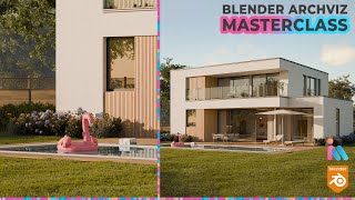 The First Blender 4.0 Exterior Archviz MASTERCLASS! | iMeshh.com Guide screenshot 3