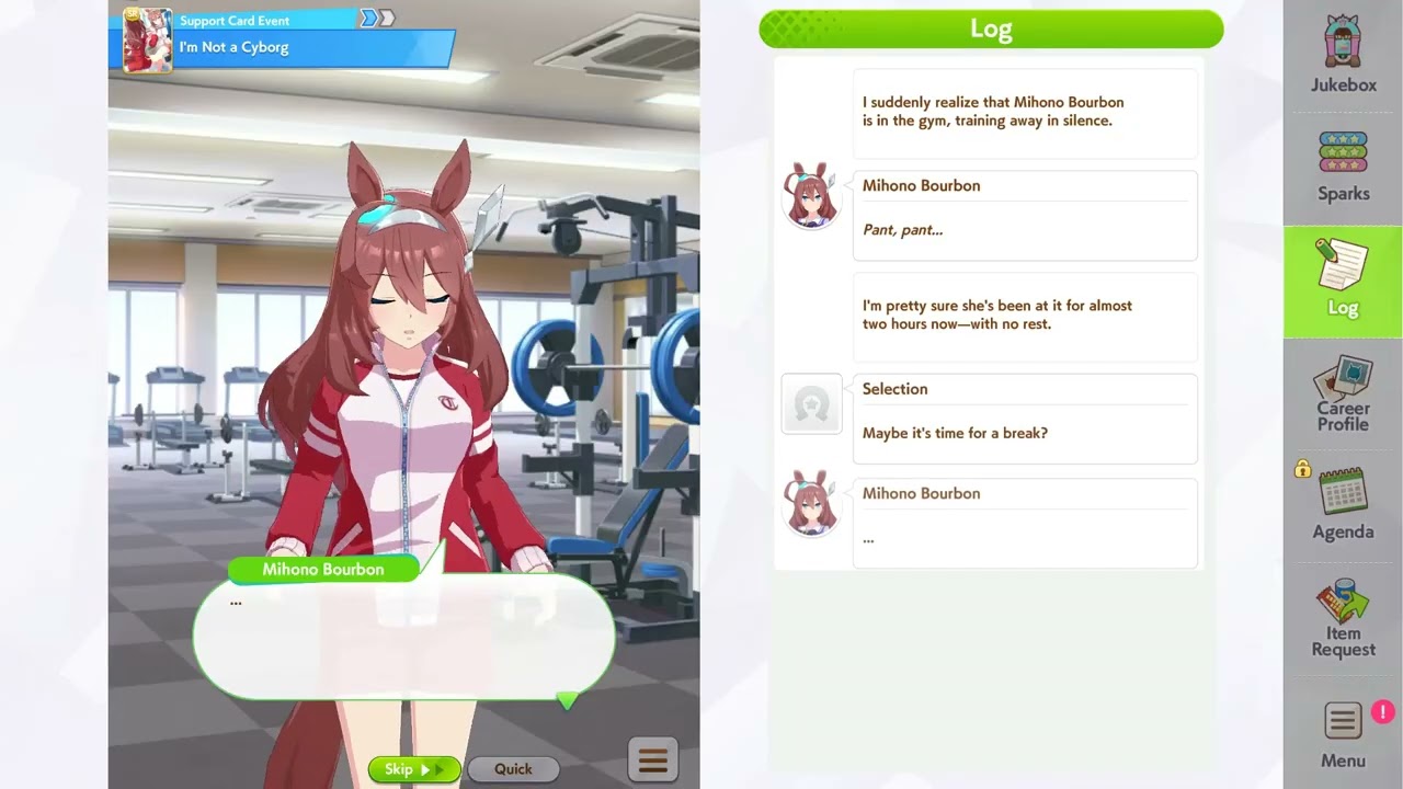 Uma Musume Pretty Derby Support: Pal-Assisted Training Story 1-4