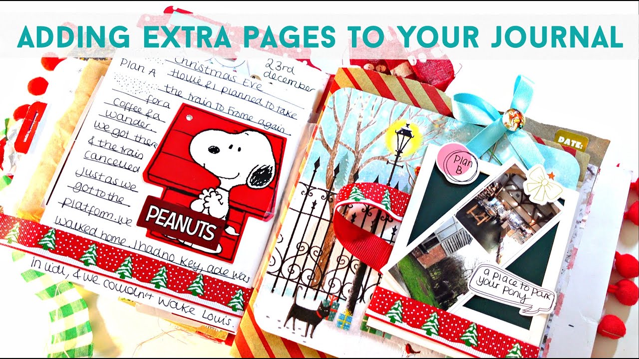 HOW TO ADD EXTRA PAGES TO YOUR JUNK JOURNAL Journal Chat With Me how-to-add-extra-pages-to-your-junk-journal-journal-chat-with-me