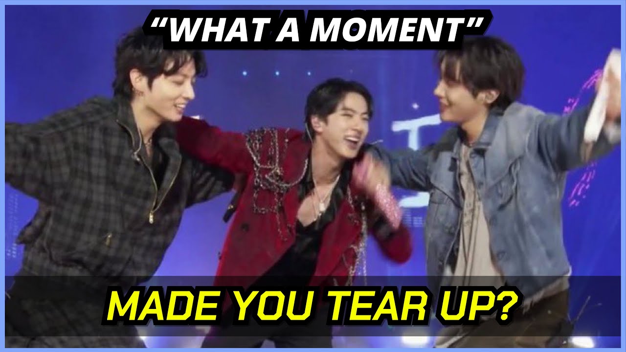 Моя реакция на эмоциональный концерт Джина из BTS с Джей-Хоупом и Чонгуком