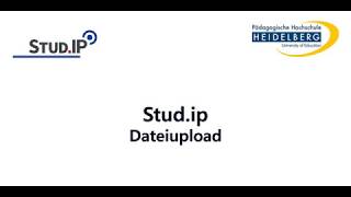 Stud.IP - Dateien hochladen und Lizenz zuordnen