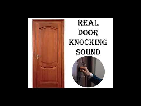 Door knocking sound real Wood door knock sound effect prank - YouTube
