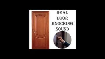 Thumbnail of Door knocking sound real Wood door knock sound effect prank