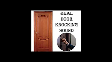 Door Knocking Sound Real Wood Door Knock Sound Effect Prank 