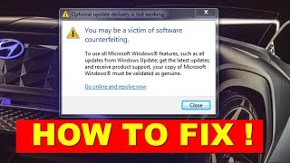 cara Fix you may be a victim softw4re counterfeiting