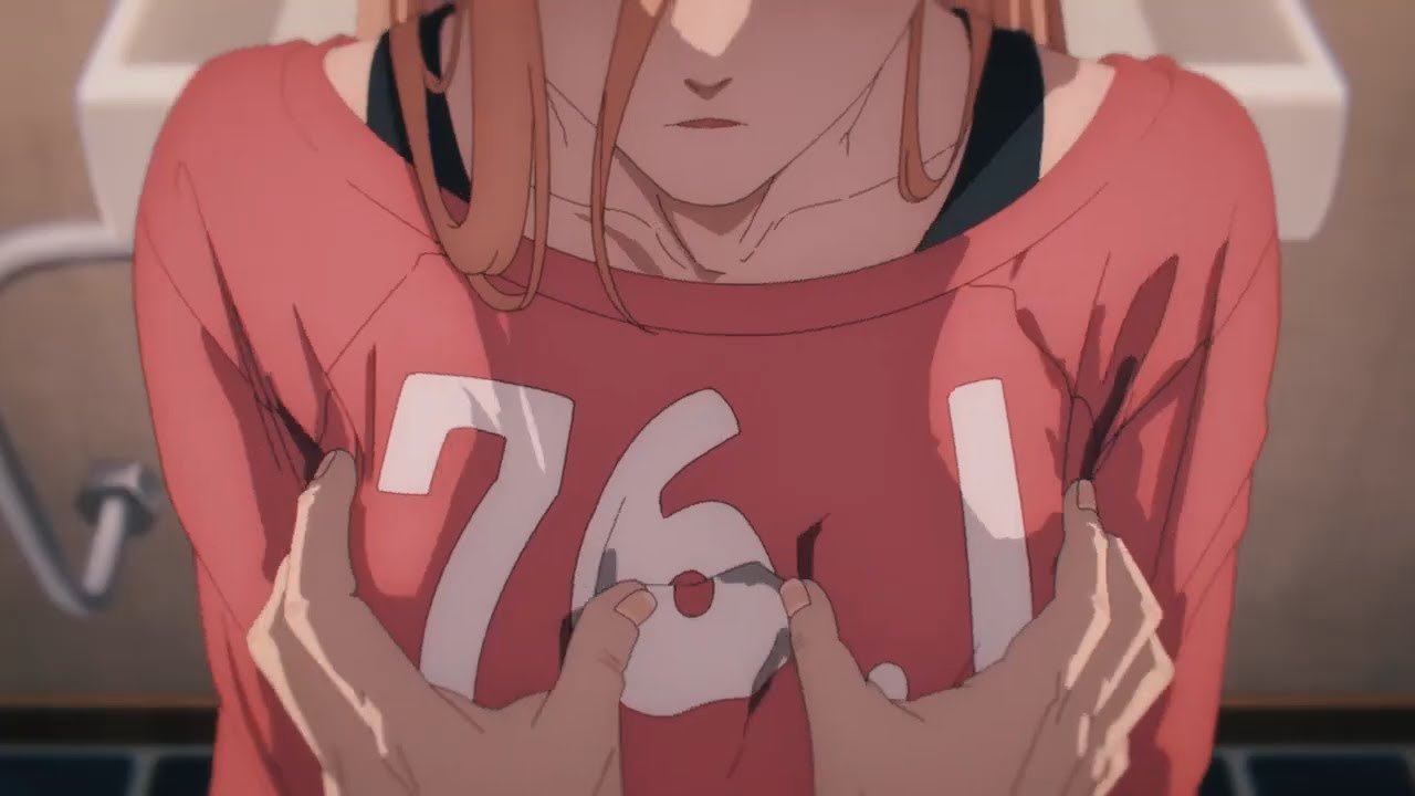 Does denji touch boobs