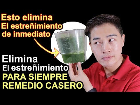 Elimina el estreñimiento PARA SIEMPRE y RÁPIDO con este JUGO