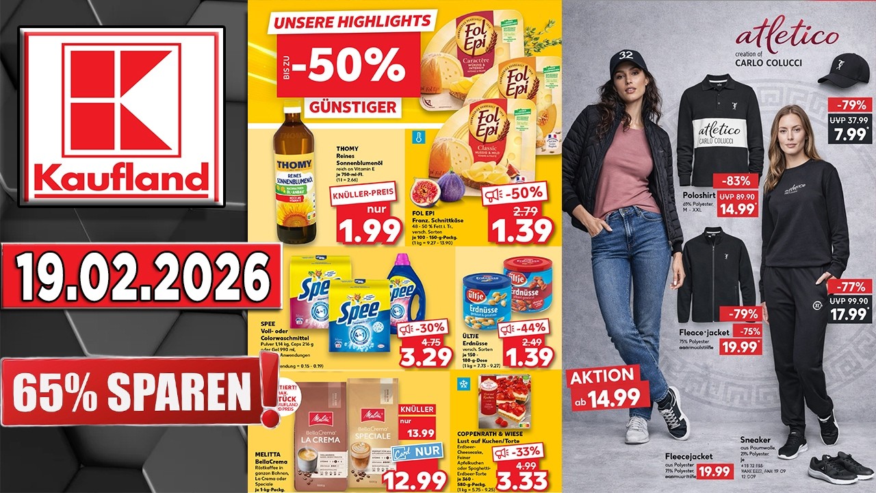 KAUFLAND Werbung Prospekt | Gültig von 19.02.2026