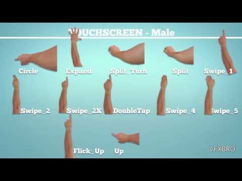 Real Gestures Library Samples