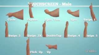 Real Gestures Library Samples