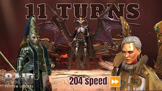 Sand Devil 25 in 11 turns | Sand Devil's Necropolis | Raid: Shadow Legends 