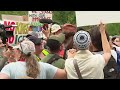RAW VIDEO: ICE protesters, supporter clash during rally after deadly Maine shooting