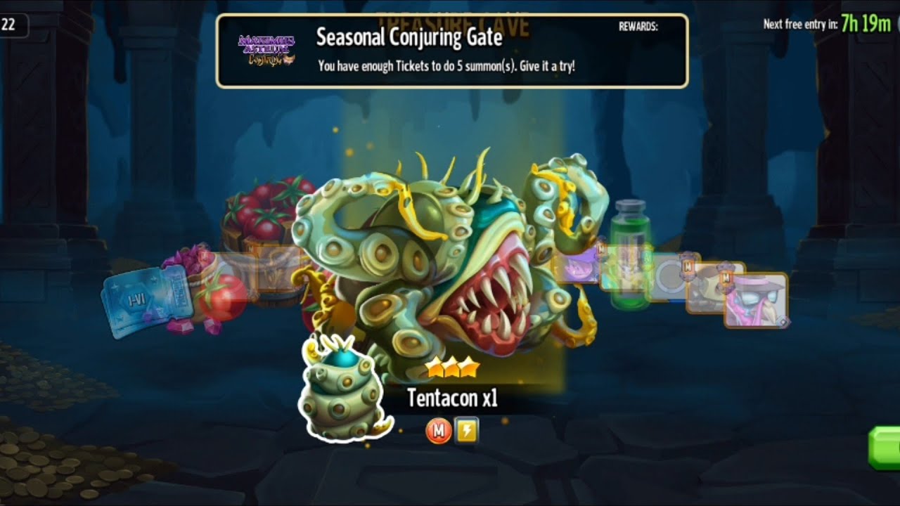 أفضل خطة لتختيم الكهف في مونستر ليجند Monster Legends treasure cave