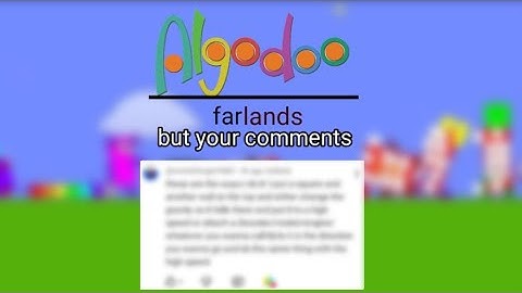 Algodoo | farlands but YOUR ideas