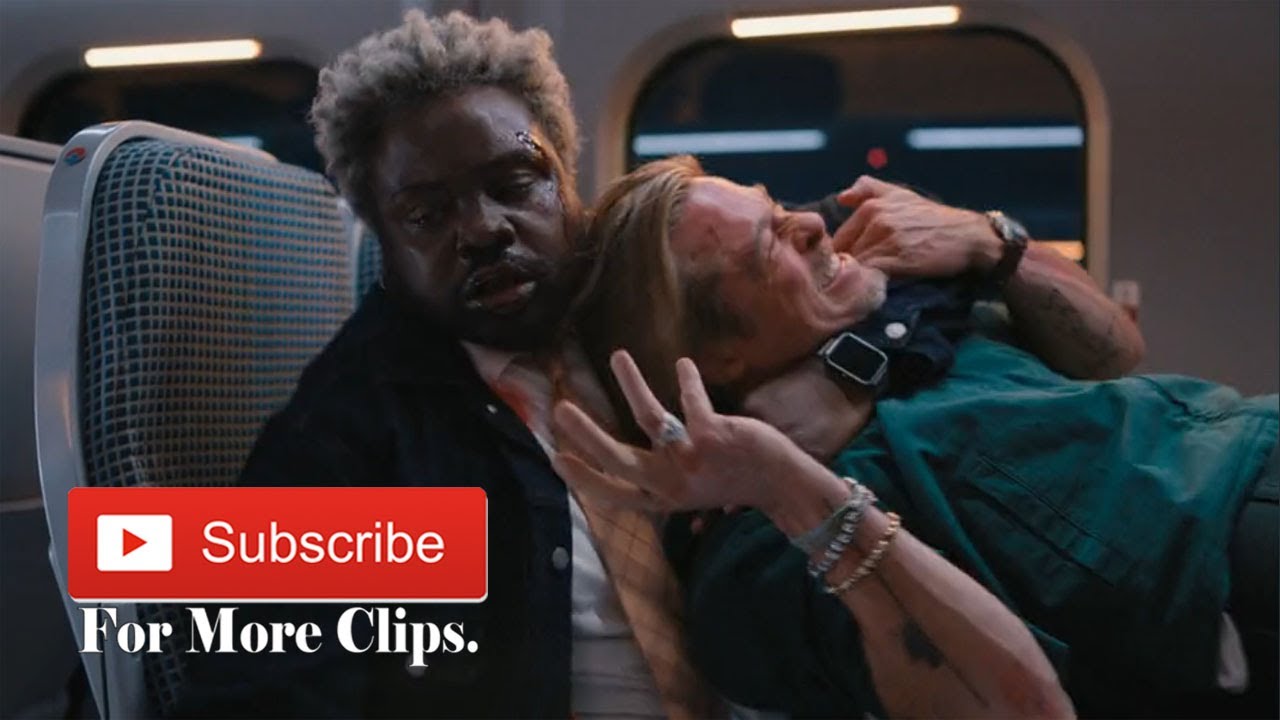 Bullet Train 2022 Movie Clip 2 Fight Scene Ladybug vs Lemon (Action/Comedy/Thriller)