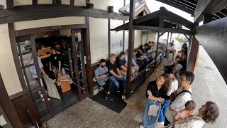 １００人の行列を爆速で捌く開店前から大行列ができる絶品ラーメン屋の１日に密着！