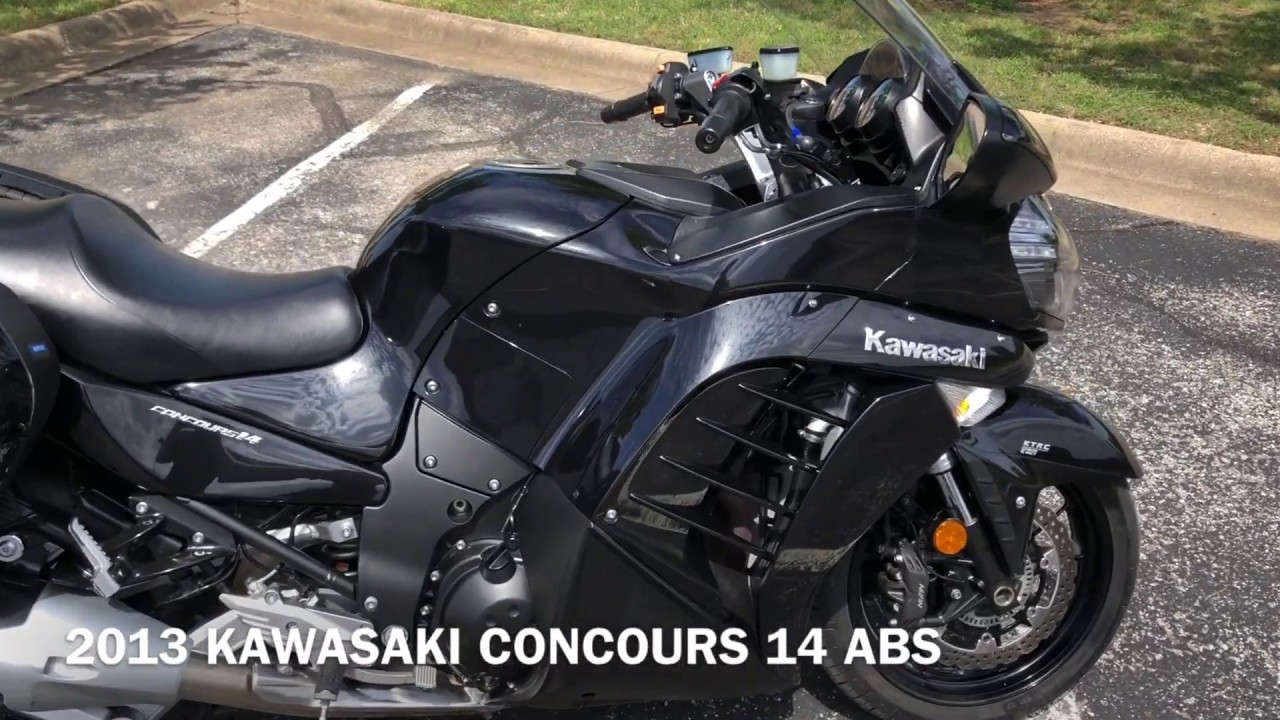 WCCF13-14白黒コンプリート 020295 2013 KAWASAKI CONCOURS 14 ABS -ZG1400CDF - YouTube