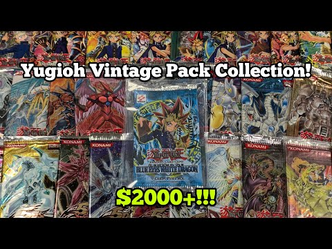 vintage yugioh booster box *Purchased* Old School Pack Collection! Deck type Who likes yugioh vintage? -