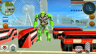 Robot Truck Transformer Simulator - City Destruction 3D - Android Gameplay screenshot 4