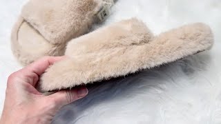 Fuzzy House Slippers Soft Support Comfort LOVE True Size screenshot 5