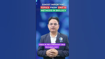 🔥Guaranteed Question in Exam 🔬 Top 5 Topics for Methods in Biology Unit 13 for CSIR NET 2025🔥