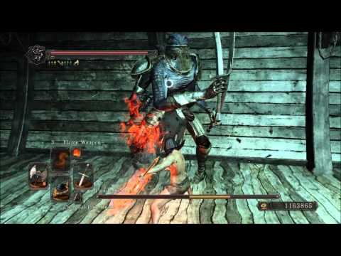 Dark Souls 2 NG+ Boss: Flexile Sentry No Shield No Heal Melee