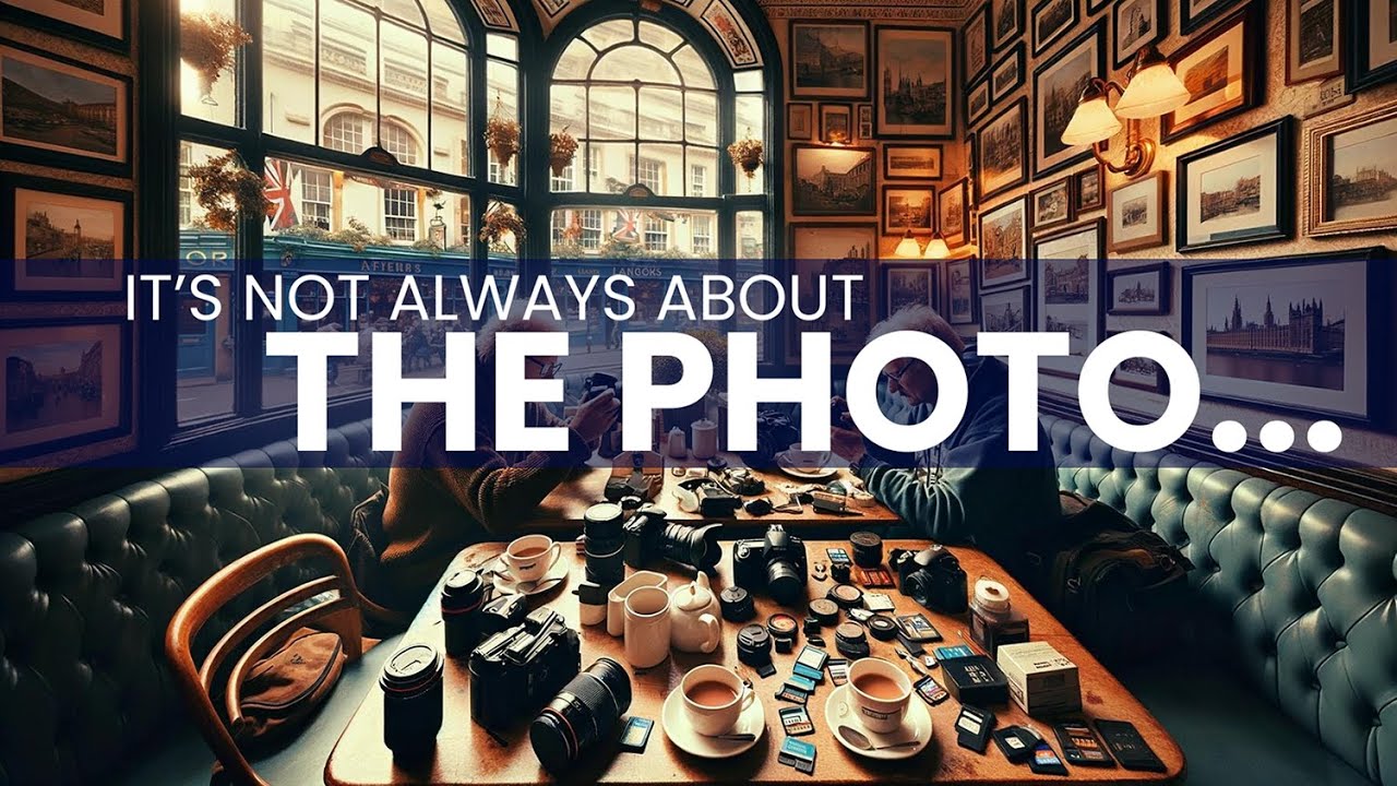 Photographers! It's not ALWAYS about the photo