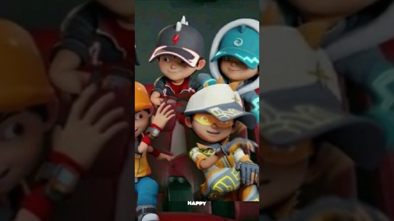Boboiboy dj happy happy ajalah