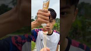 The challenge of not laughing with these sauces 🍭🤮😱