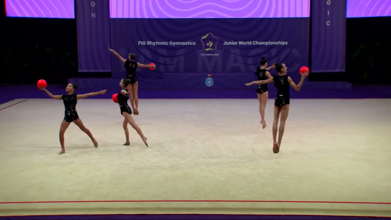 Portugal (POR) - 2023 Rhythmic Junior Worlds Qualifications 5BA Group