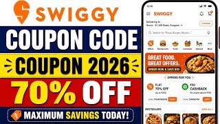 Swiggy FREE Food l Swiggy coupon code today l instamart coupon code today l zomato coupon code today