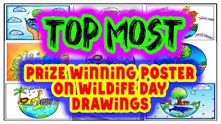 World Wildlife Day Drawing Competition Wildlife Day Poster Save Animals Save Wildlife Poster