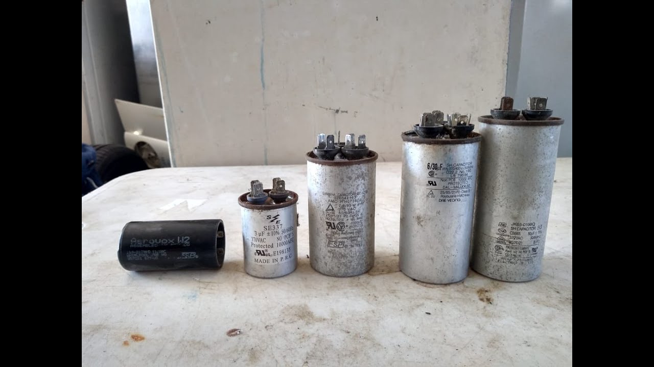 COMO SE CHECAN LOS CAPACITORES