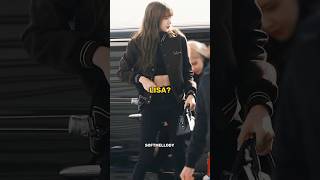 Who has the best airport fashion #blackpink #trending #lisa #jennie #jisoo #rose #shorts #ytshorts