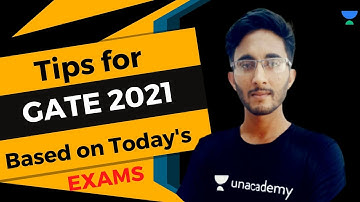 Tips for GATE 2021 After Observing Today