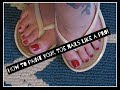 How to paint your Toenails like a pro!