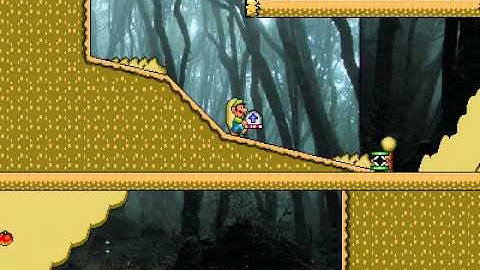 SMBX Custom Level - Forest Interlude(One of two Secret Exits)