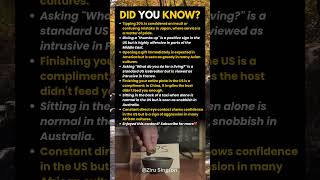 Polite In Us, Rude Everywhere Else