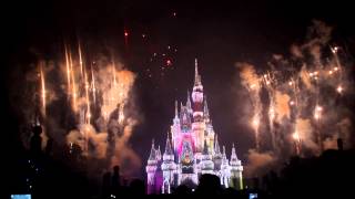 Magic Kingdom New Years Eve Countdown and Finale 2012
