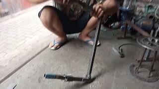 Bikin dudukan kincir layangan portabel