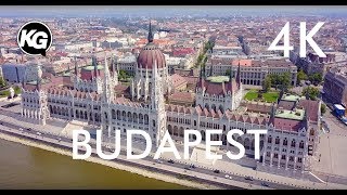 Budapest, Hungary 4K fly aerial video / DJI Mavic Pro / Buda castle